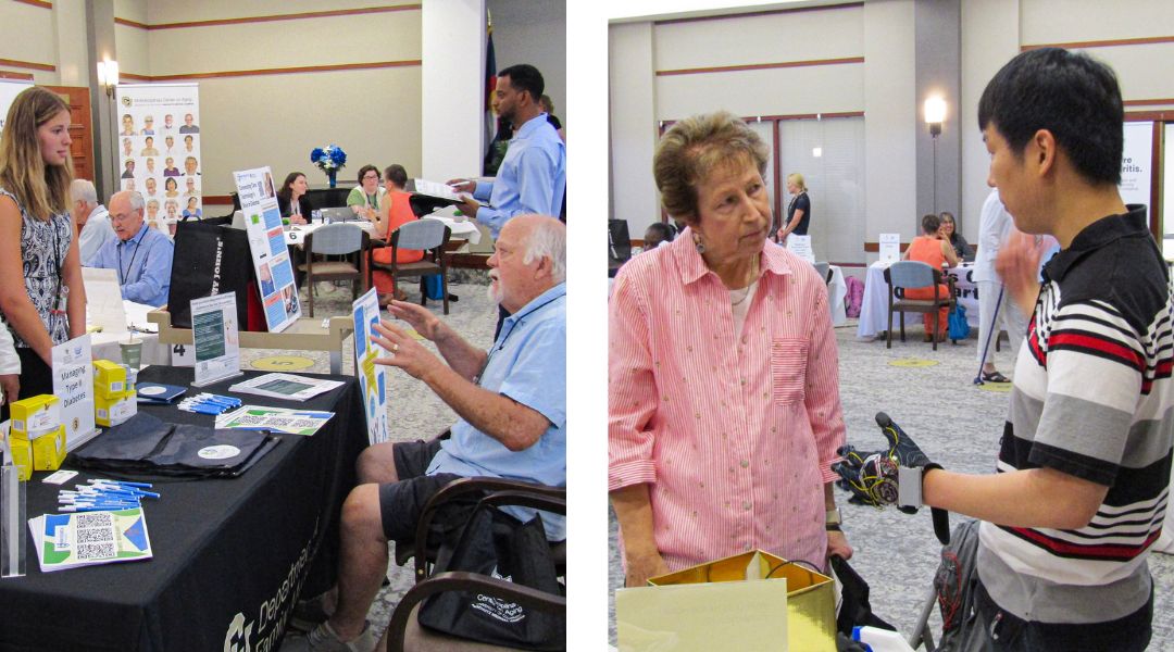 Research Roadshow at Shalom Park.