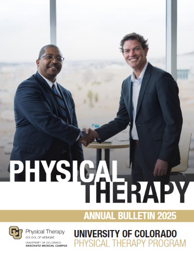Cover of the 2025 CU PT Annual Newsletter